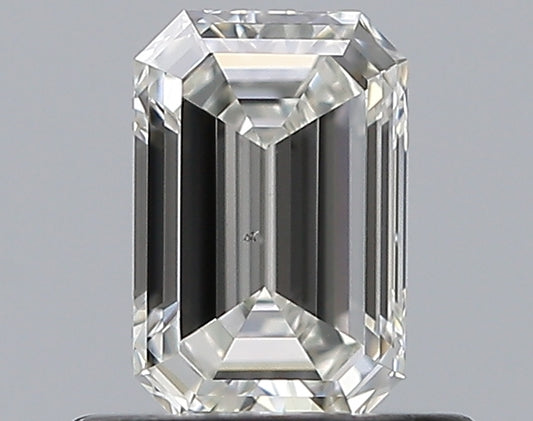 0.57CT EMERALD SI1 H WH
