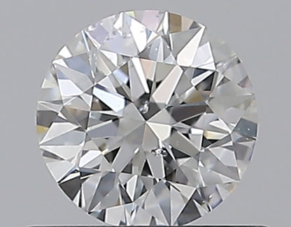 0.57CT ROUND SI2 E WH