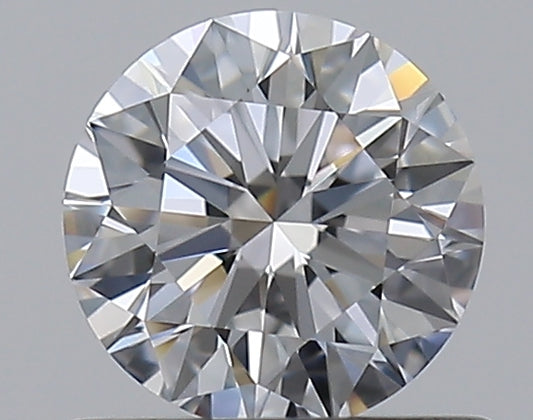 0.59CT ROUND VVS1 D WH