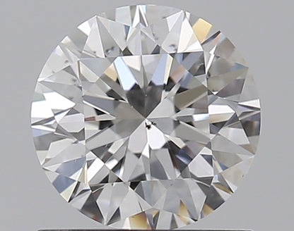0.90CT ROUND SI1 F WH