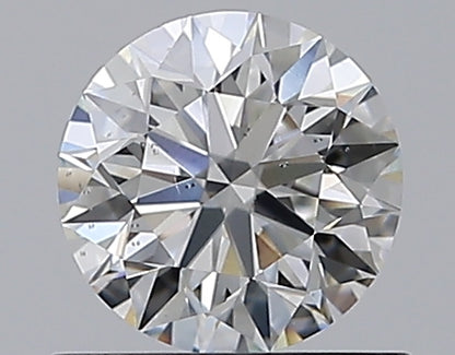 0.71CT ROUND SI1 G WH