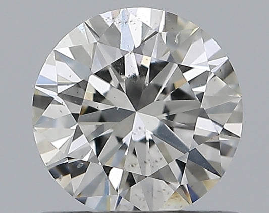 0.57CT ROUND SI2 G WH