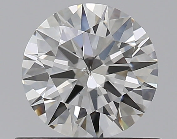 0.58CT ROUND SI2 G WH