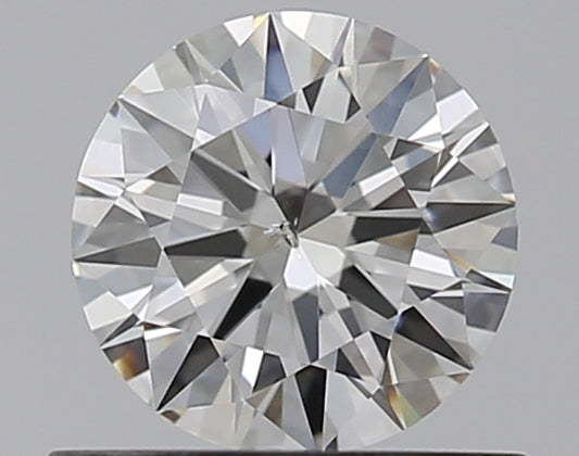 0.58CT ROUND SI2 G WH