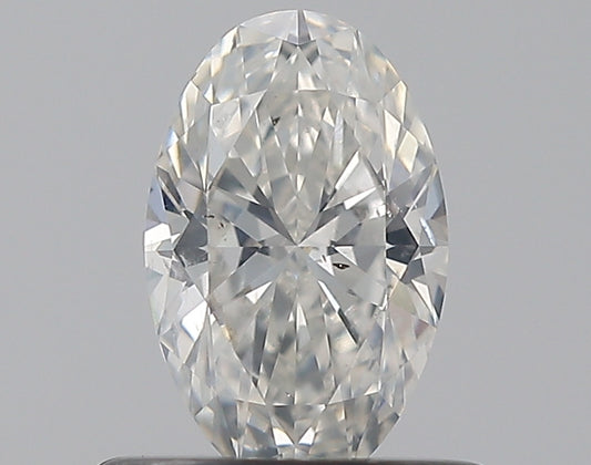 0.51CT OVAL SI2 G WH