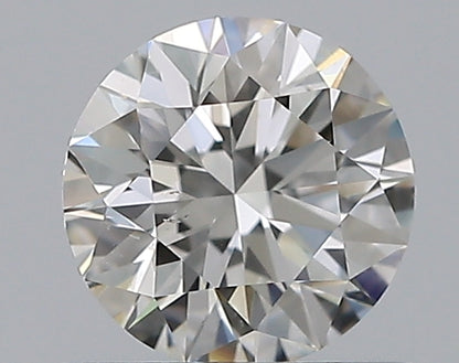 0.59CT ROUND SI1 F WH