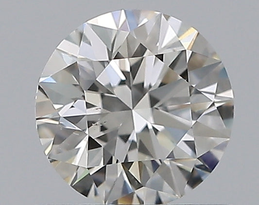 0.59CT ROUND SI1 F WH