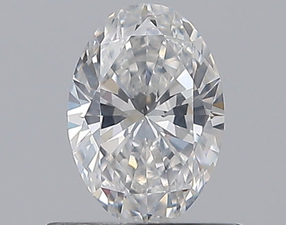 0.59CT OVAL SI1 E WH