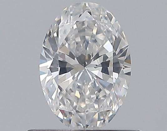 0.59CT OVAL SI1 E WH