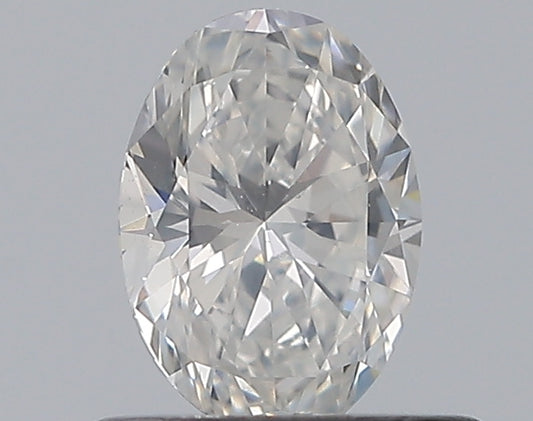 0.51CT OVAL SI2 F WH