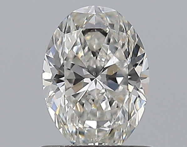 0.80CT OVAL SI1 G WH