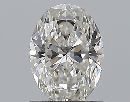 0.80CT OVAL SI1 G WH