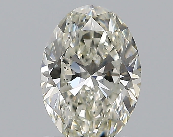 0.81CT OVAL SI2 J WH