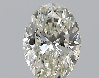 0.81CT OVAL SI2 J WH