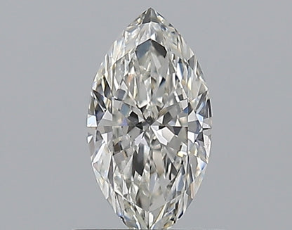 0.59CT MARQUISE SI1 H WH