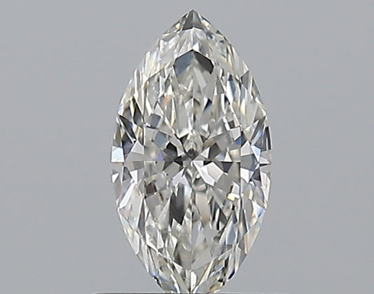 0.59CT MARQUISE SI1 H WH