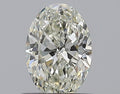 0.50CT OVAL VVS2 K WH
