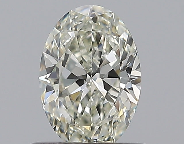 0.50CT OVAL VVS2 K WH