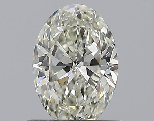 0.50CT OVAL VVS2 K WH