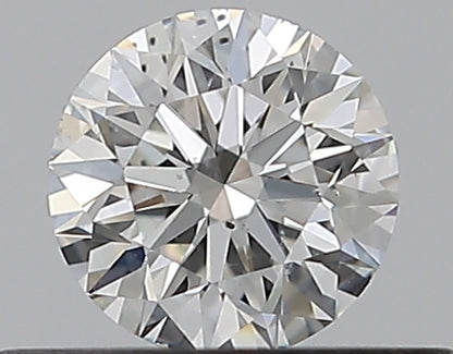 0.35CT ROUND SI1 G WH