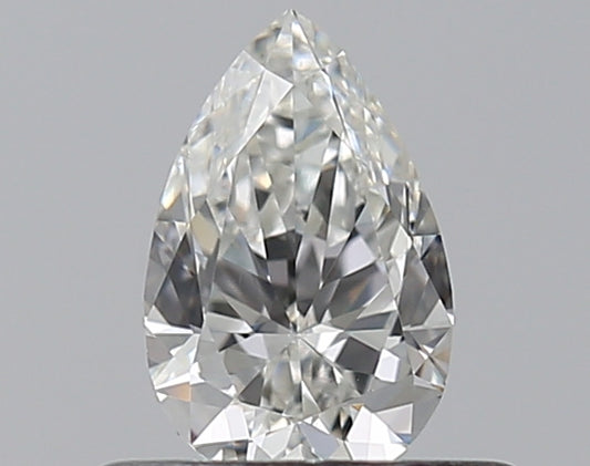0.40CT PEAR SI1 G WH