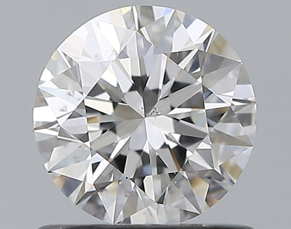 0.72CT ROUND SI1 F WH