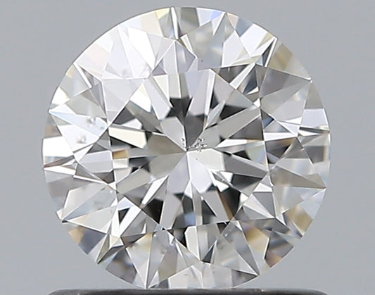 0.72CT ROUND SI1 F WH