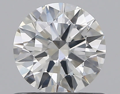 0.65CT ROUND SI1 G WH