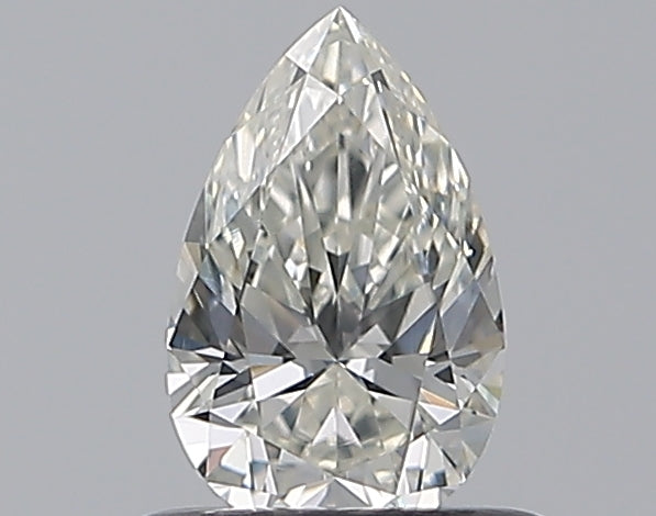 0.50CT PEAR SI1 J WH