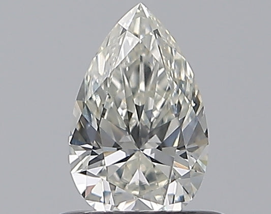 0.50CT PEAR SI1 J WH