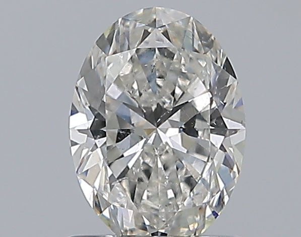 0.80CT OVAL SI2 G WH
