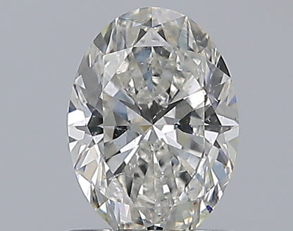 0.80CT OVAL SI2 G WH