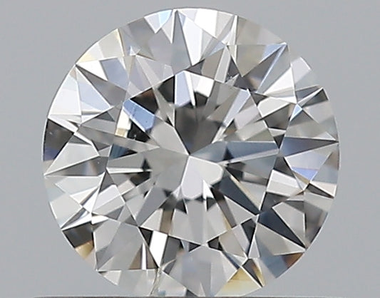 0.57CT ROUND SI1 G WH
