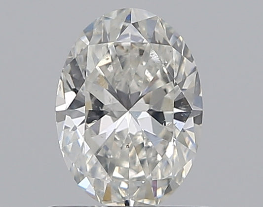 0.67CT OVAL SI2 H WH