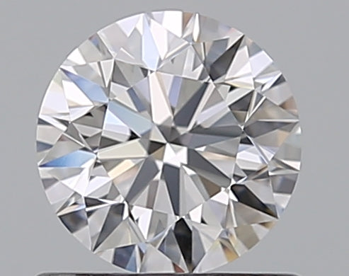 0.66CT ROUND VVS2 D WH
