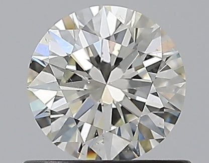 0.65CT ROUND SI2 J WH