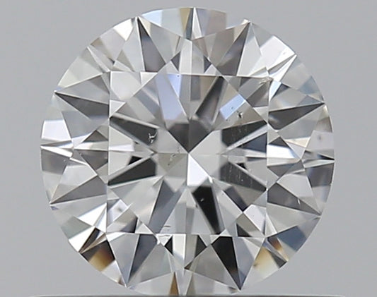 0.59CT ROUND SI2 F WH