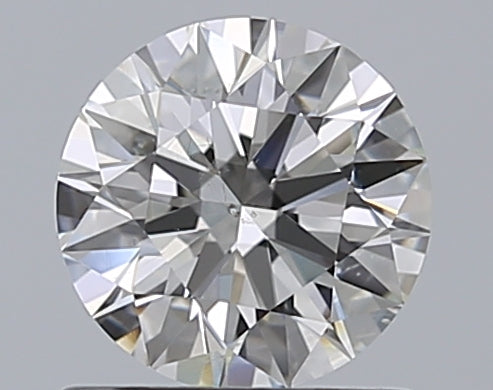 0.90CT ROUND SI1 G WH
