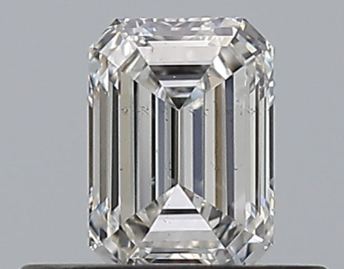 0.33CT EMERALD SI1 G WH