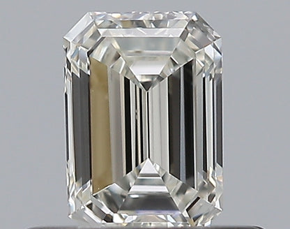0.37CT EMERALD IF H WH