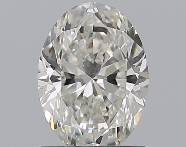 0.90CT OVAL SI2 G WH