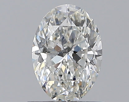 0.90CT OVAL SI1 G WH