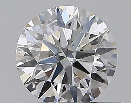 0.37CT ROUND SI2 F WH