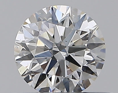 0.37CT ROUND SI2 F WH