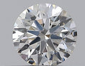 0.38CT ROUND SI1 F WH