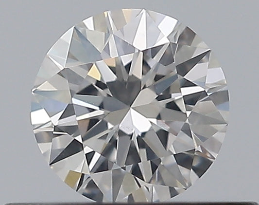 0.35CT ROUND SI2 F WH