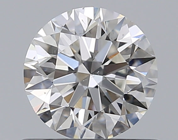 0.57CT ROUND SI1 F WH