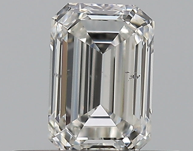 0.38CT EMERALD SI1 G WH