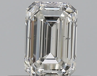 0.38CT EMERALD SI1 G WH
