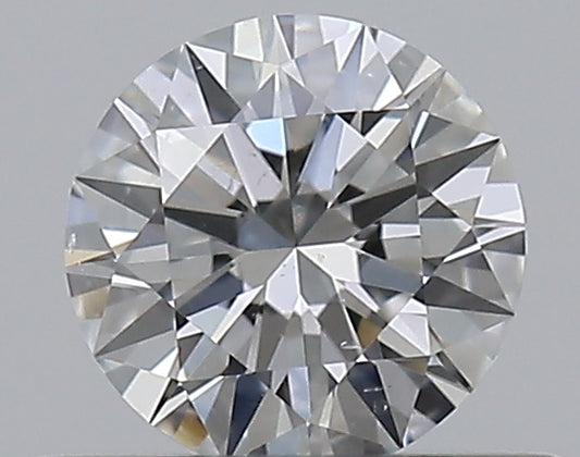 0.37CT ROUND SI1 F WH